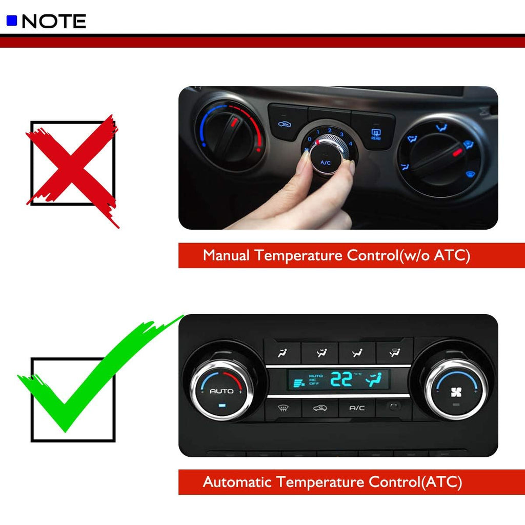 A-Premium Automatic HVAC Blower Motor Resistor Compatible with Toyota