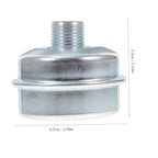 DECOMELODY Small Engine Muffler for Pipe Replacement for Engines Easy to Install Compatible for Lawn Mowers and Generators