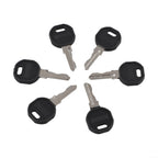 EK333 Server Rack Key 6-Pack, 1108 Series Cabinet Lock Replacement For APC Hoffman Network Enclosures