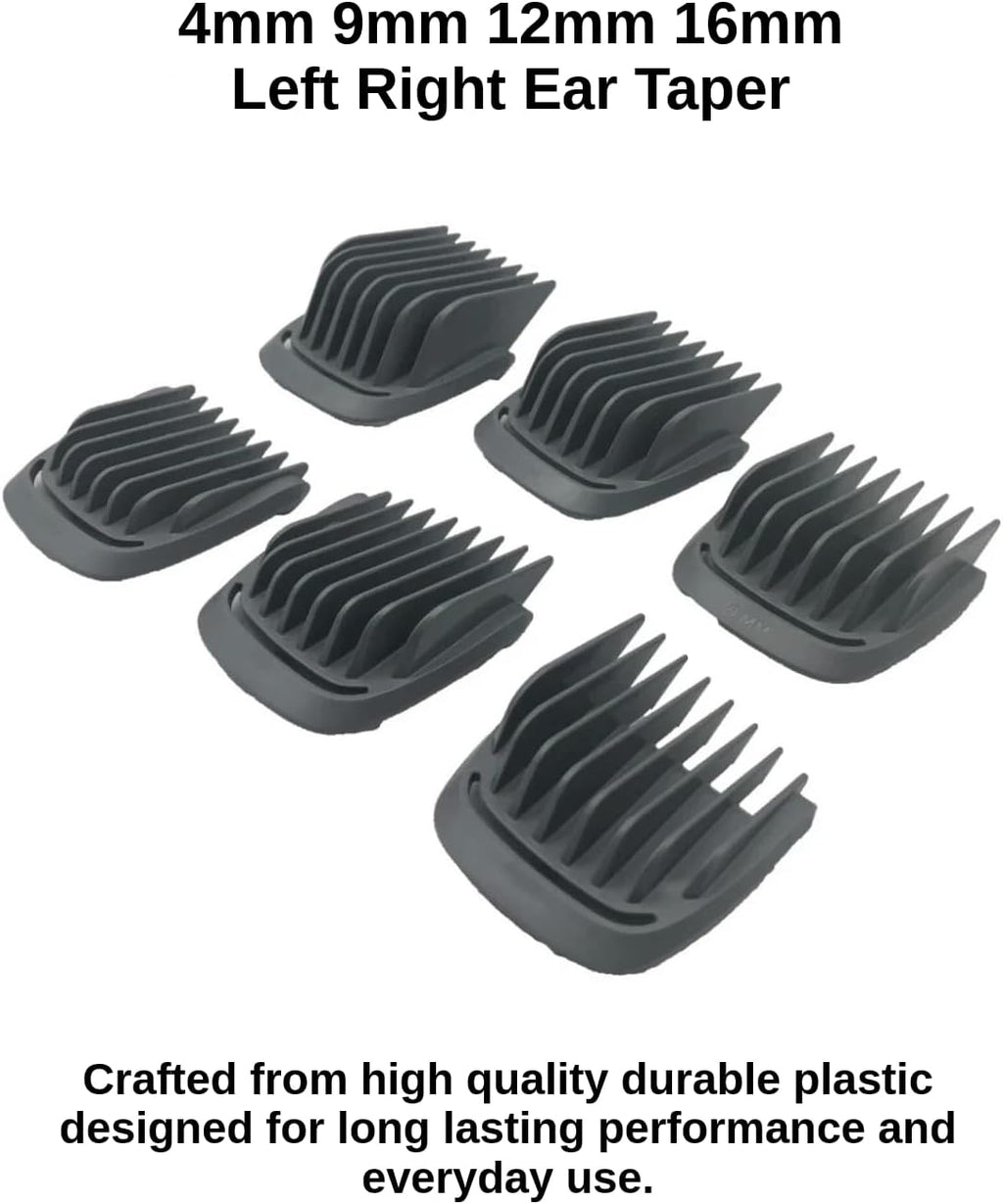 Replacement 6 Piece Guard Comb Attachment Set for Philips Norelco | ONLY Compatible with 41mm Extra Wide Blade Will