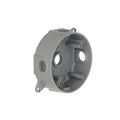 BELL 5361-0 Round Weatherproof Box, Five 1/2 in. Threaded Outlets, Gray