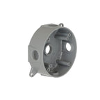 BELL 5361-0 Round Weatherproof Box, Five 1/2 in. Threaded Outlets, Gray