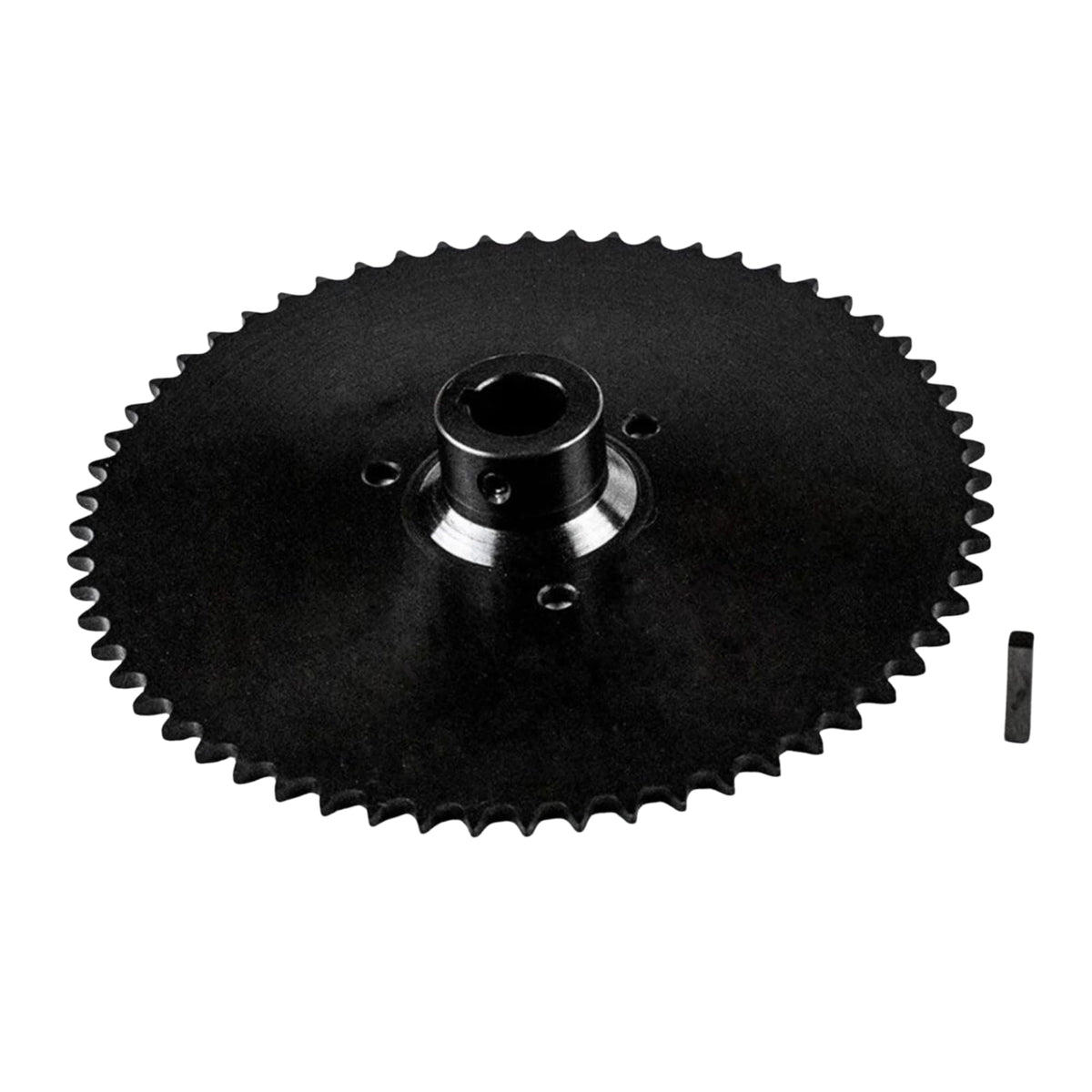 Jeremywell #40 Roller Chain Sprocket, 60 Tooth B-Hub, 1" Bore