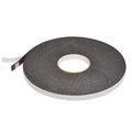 1/8" x 1/2" Black All-Purpose Foam Mounting Tape - 50 Ft. Roll