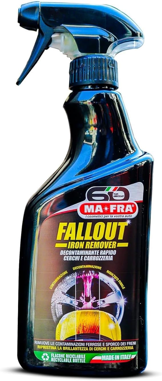 Fall Out Iron Remover | Color Change Decontaminant for Brake Dust and Iron Fallout | pH Balanced and Acid Free for
