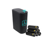 5 Gallon Motion Sensor Bathroom Trash Can Automatic Garbage Cans with Lid Touchless Smart Slim Plastic Trash Bin for