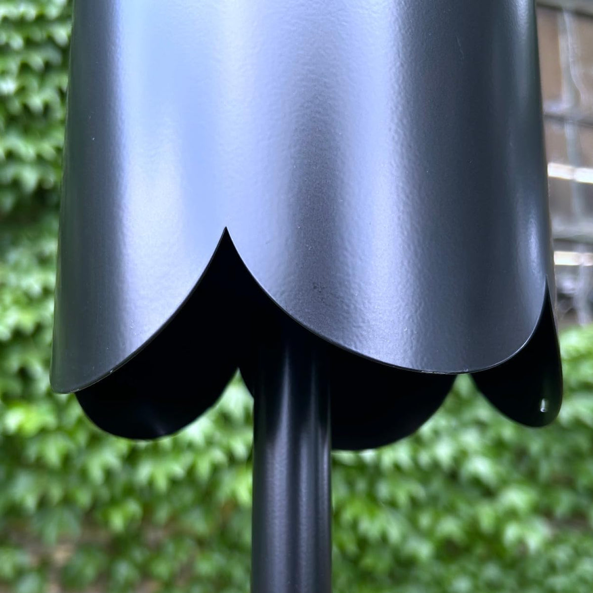 SB1D Cylindrical Squirrel Baffle, Black, 16.75" x 6.25" - Made in USA