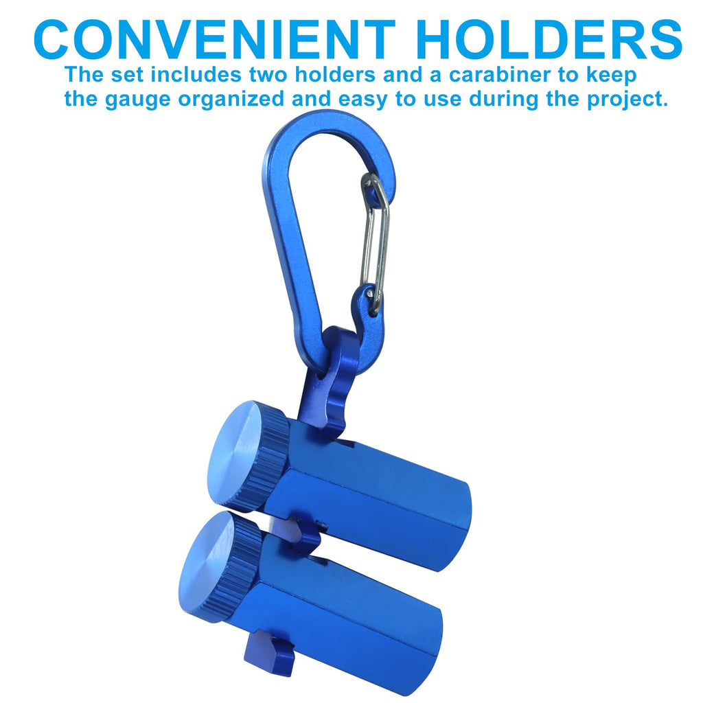 OSVJE Stair Gauges, Framing Jig Holder Blue, 1 Pack