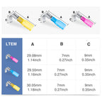 Nilight 140PCS Heat Shrink Piggy Back Spade Terminals Connectors