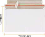 100 Pack Rigid Mailers 6 x 10 Inch