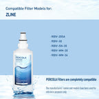 PERCOLA RBIV-205A Water Filter Replacement, 2 Pack