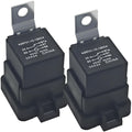 882751A1 Power Trim Relay (Pack of 2) Compatible with Mercury Mariner Outboards 20-300HP - 12V Tilt Trim Solenoid Replace AZ973-1C-12DC4, 882751A2, 4RD 960 388-32, VF4-35F11-Z07
