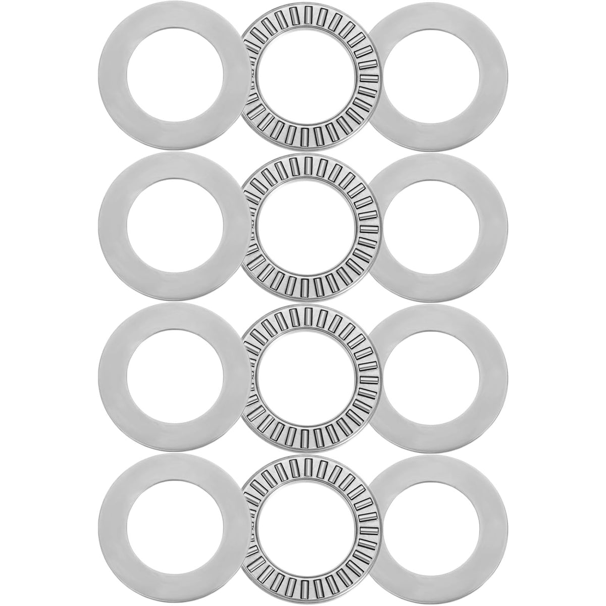 4 Sets NTA1423+2TRA, Thrust Needle Roller Bearings, ID 7/8", OD 1-7/16"