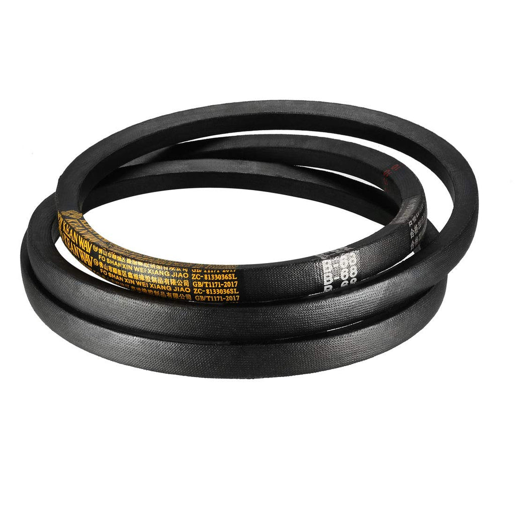 uxcell B-68 V-Belts 68" Inner Length, B-Section Rubber Drive Belt