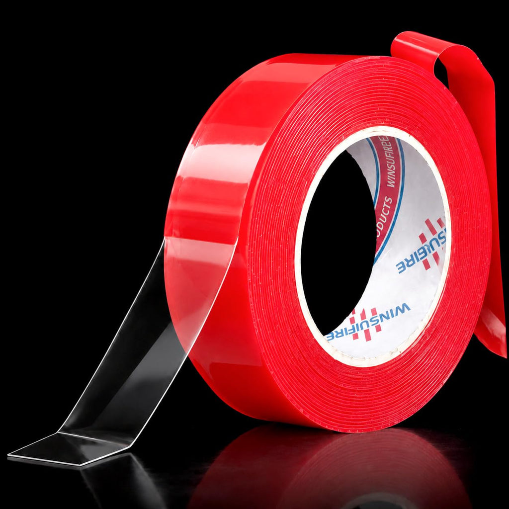 ClearNano Double Sided Tape High Viscosity 1 inch 20FT