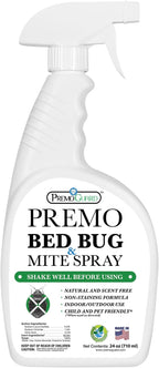 Bed Bug & Mite Killer Spray – University Tested 100% Kill Rate | Natural, Safe for Bedding, Furniture, Fabrics, and