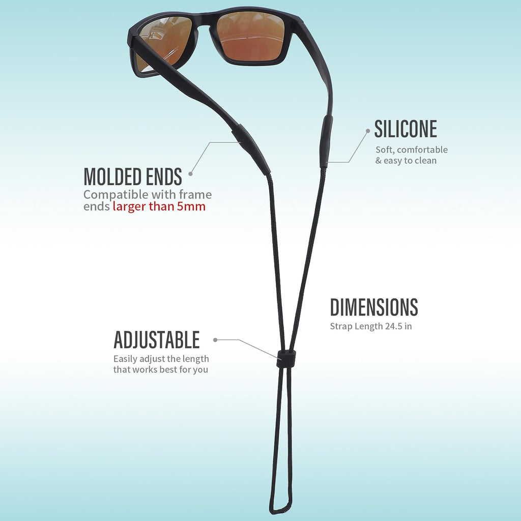Eye Glasses Holder Strap - Sunglasses Straps Cords for Men Women Kids - Eyeglass Holders Around Neck - Eyewear String