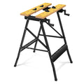 Folding Workbench w/Vise, 8-12" Adjustable Width, Portable