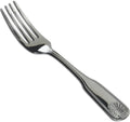 St 12-Piece Toulouse Dinner Fork Set, 18-0 Extra Heavy Weight Stainless Steel, Silver
