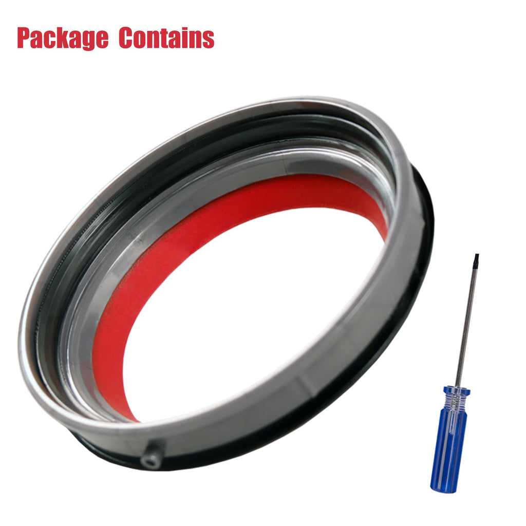 HEDONLEE Dust Bin Top Fixed Sealing Ring Replacement for Dyson V10 SV12