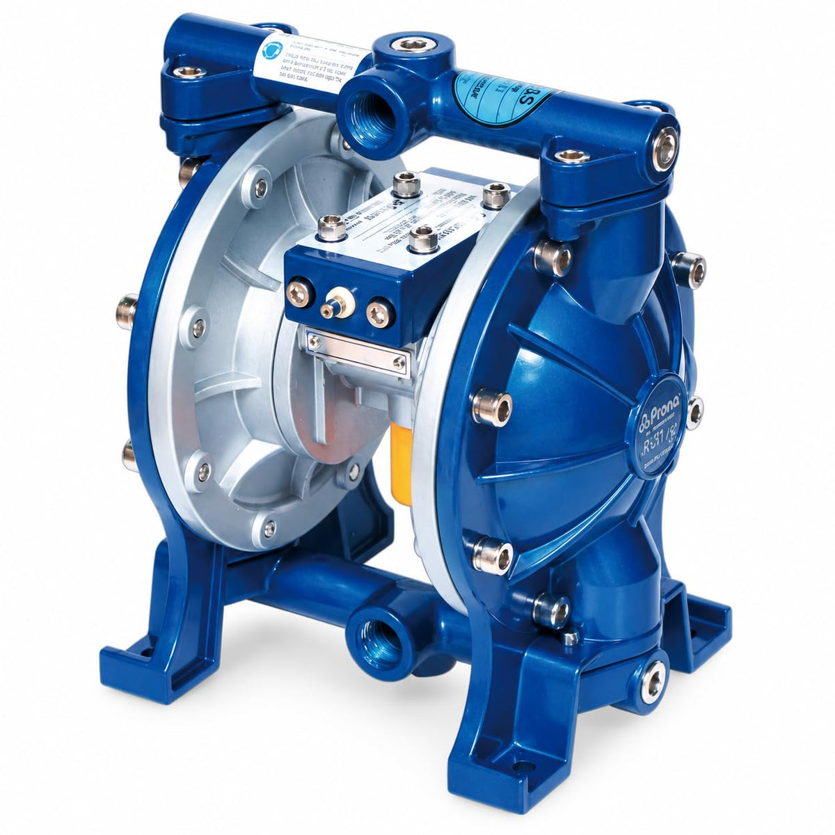 R-20 Air-Operated Double Diaphragm Pump, Aluminum, 1/2 in
