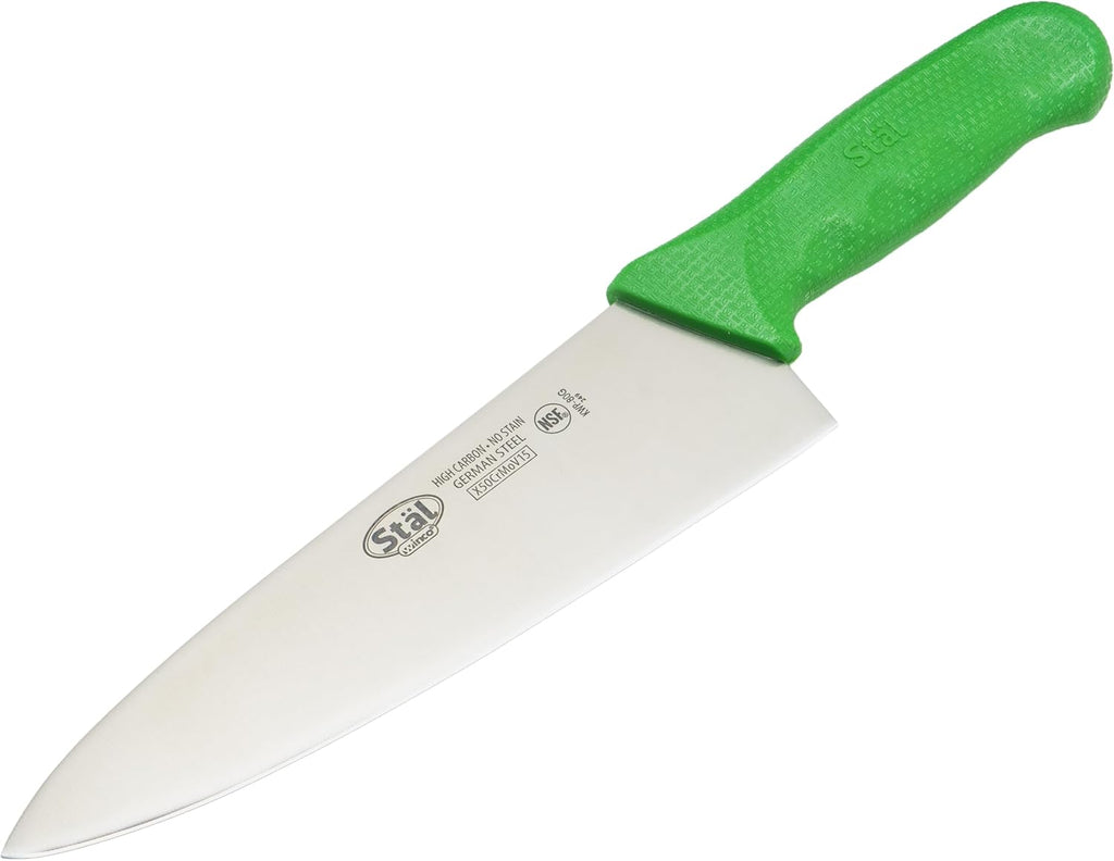 8" Green Chef's Commercial-Grade Knife