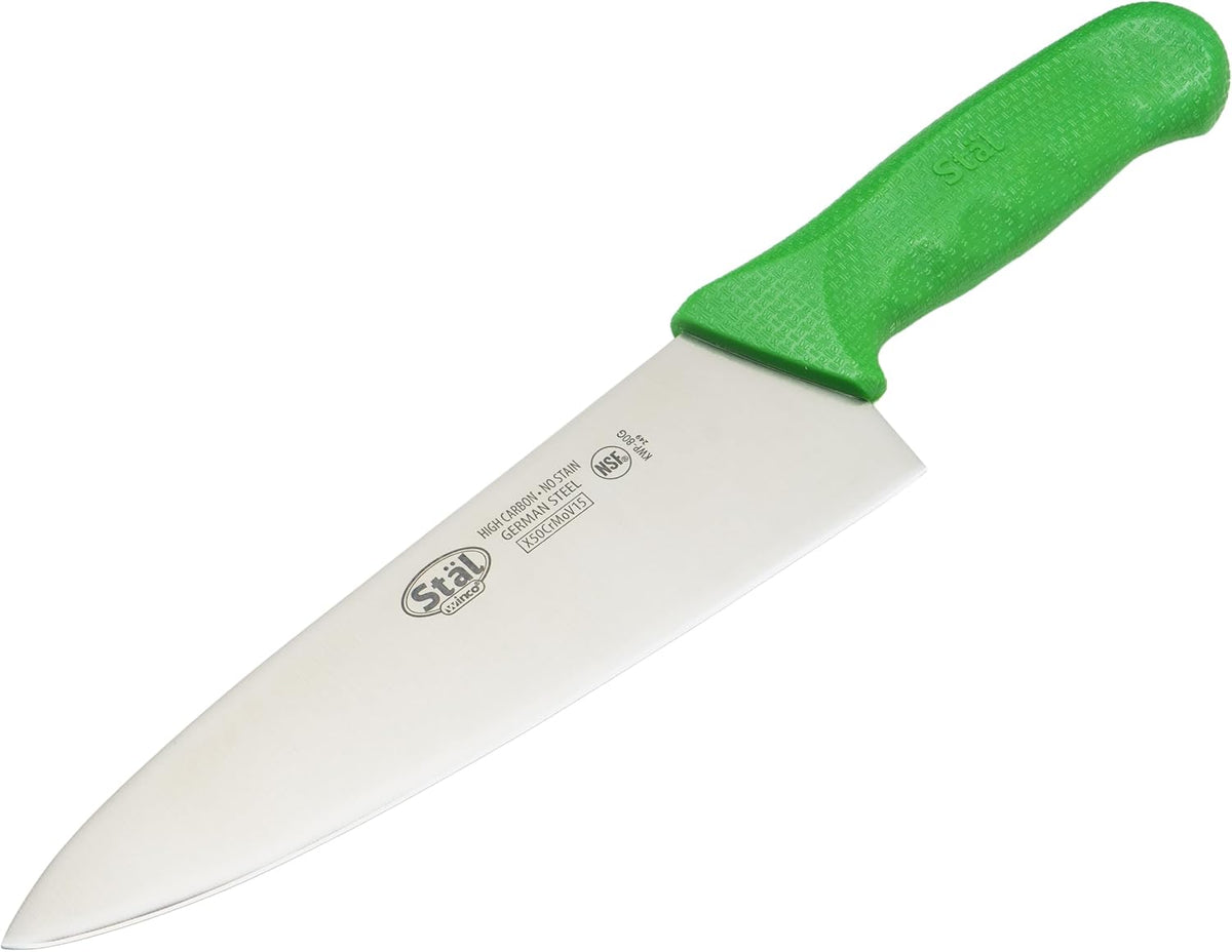 8" Green Chef's Commercial-Grade Knife