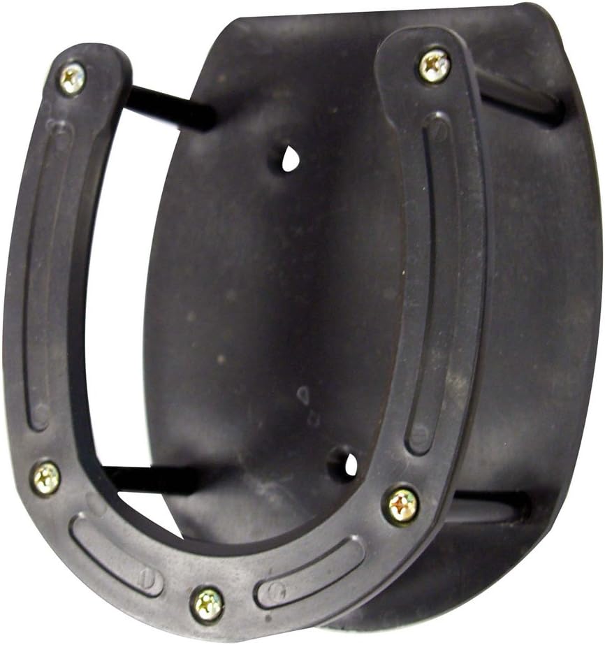 Horseshoe Lick Block Holder, Secure Salt Block Holders for Horses, Goats, Deer & More