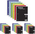 Spiral Notebook,1 Subject,College Ruled Paper,8 x 10-1/2 Inch,Color Assortment Design May Vary (65007),(Pack of 24)