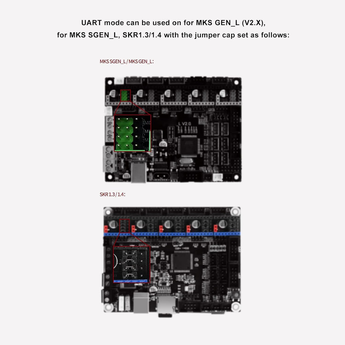 Stepper Motor Driver Module Ultra Silent TMC2209 for 5 Sets Nema17