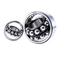 1 Pcs 1204 Self-aligning Ball Bearings, 20mm x 47mm x 14mm,Double Row Self-Aligning Ball Bearing, Steel Cage