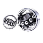1 Pcs 1204 Self-aligning Ball Bearings, 20mm x 47mm x 14mm,Double Row Self-Aligning Ball Bearing, Steel Cage