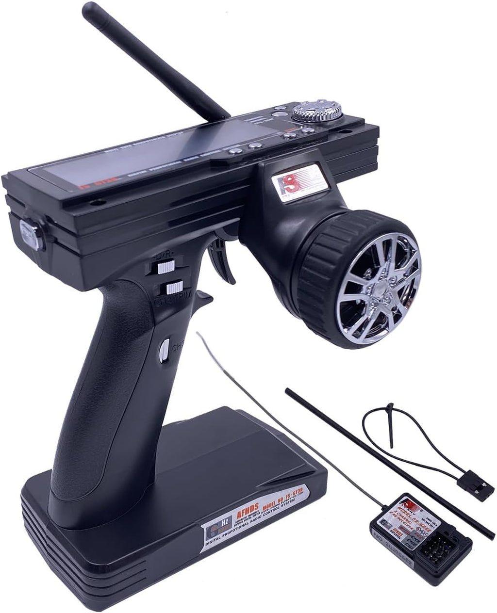 FS-GT3B 3CH RC Transmitter & Receiver FS-GR3E for RC Car Boat Flysky | 3 Channels | Adopting 2.4GHz Flysky AFHDS