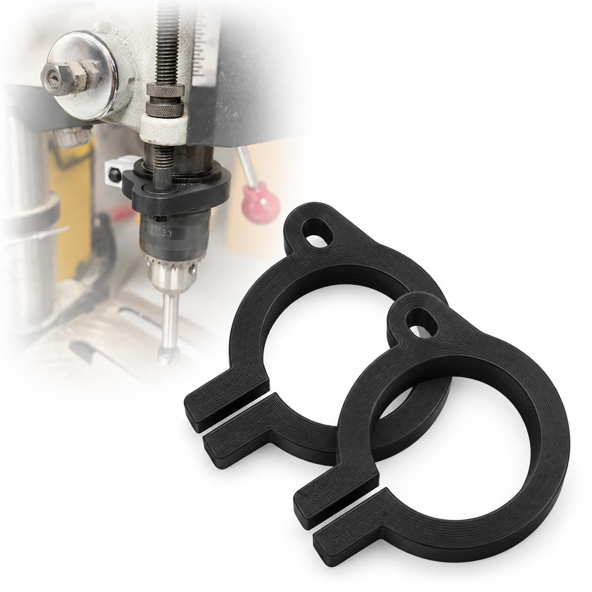 2 Pack Drill Press Depth Scale Base for Porter Cable PCXB620DP