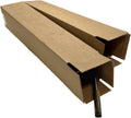 25 4x4x24 Cardboard Paper Boxes Mailing Packing Shipping Box Corrugated Carton