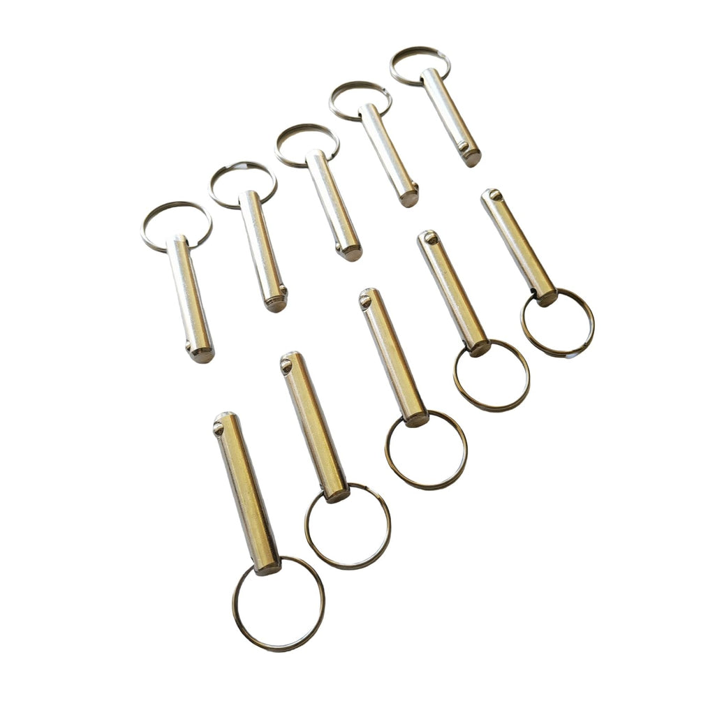 Hanfork 2Pcs Skyjack Safety Pin 100509 Skyjack Lift Part (3/8" Diameter x 2" L) Quick Release Pin for Skyjack Scissor Lifts SJIII 3215 SJIII 3219 SJIII 3220 SJIII 3226 SJIII 4620 SJIII 4626 SJIII4632
