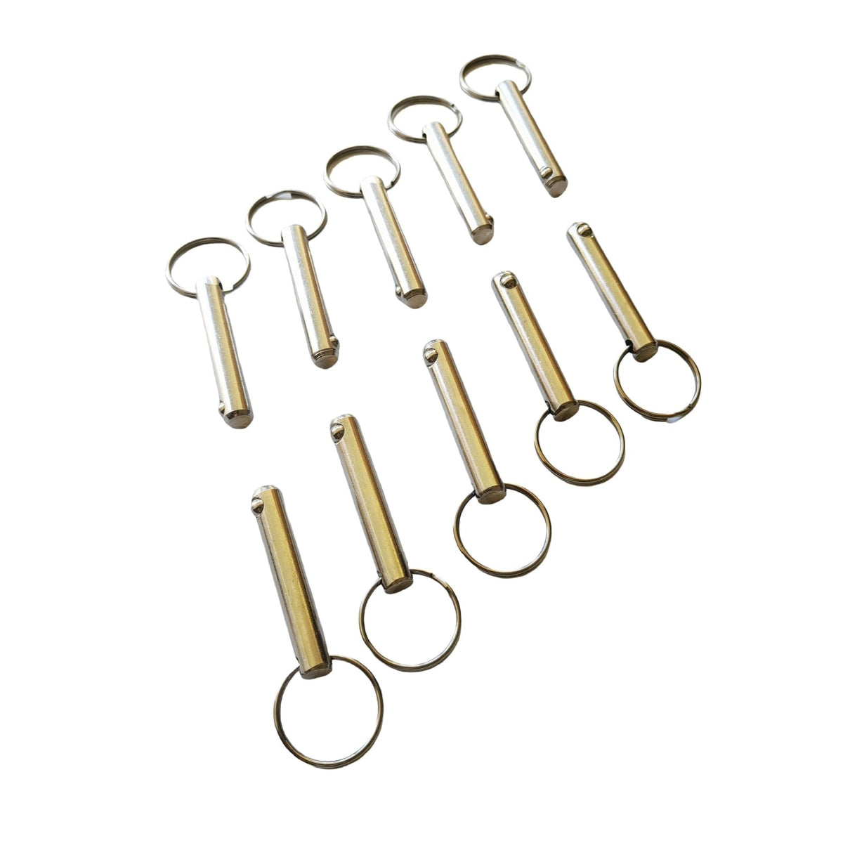 Hanfork 2Pcs Skyjack Safety Pin 100509 Skyjack Lift Part (3/8" Diameter x 2" L) Quick Release Pin for Skyjack Scissor Lifts SJIII 3215 SJIII 3219 SJIII 3220 SJIII 3226 SJIII 4620 SJIII 4626 SJIII4632