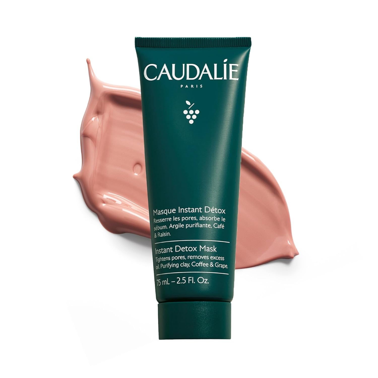 Instant Detox Mask, Pore Minimizing Pink Clay Face Mask