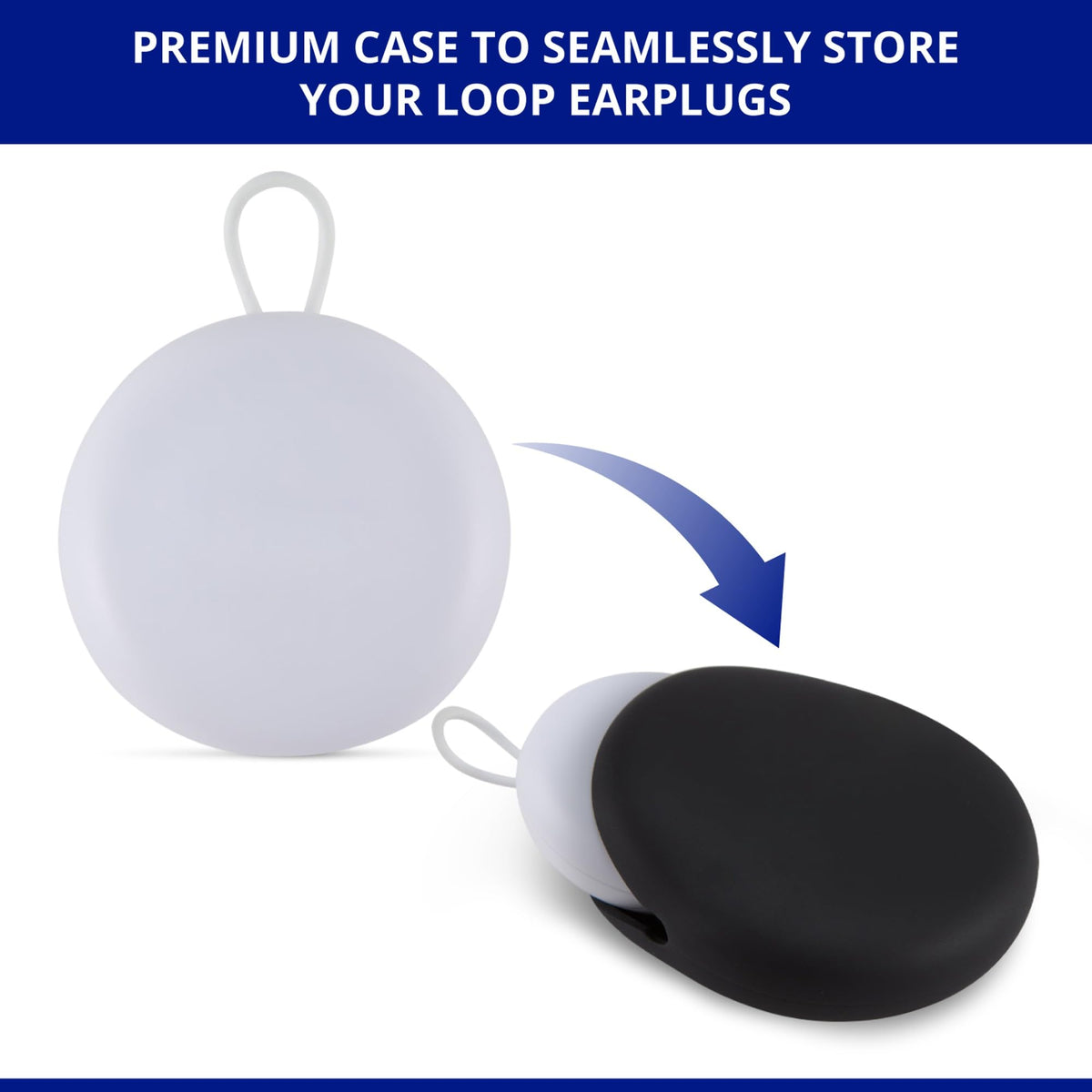 Earplug Lanyard, Magnetic Connector Cord Compatible with Loop Earplugs Quiet/Engage/Experience, Storing Case