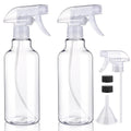 Plastic Spray Bottles Empty Spray Bottle 16.9oz/500ml 2 Pack Heavy Duty Spraying Bottles Mist/Stream Water Bottle for