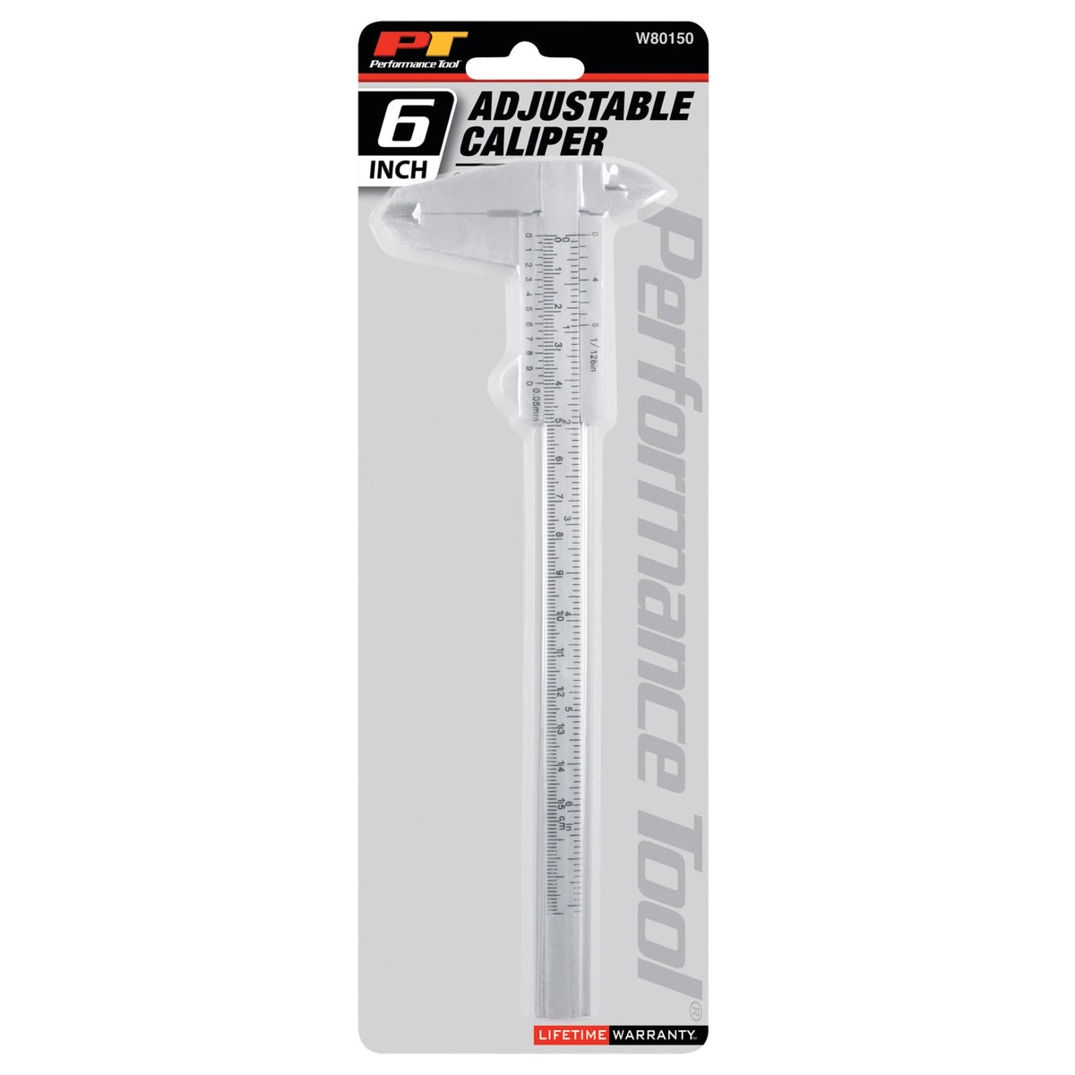 Performance Tool W80150 6 in. Plastic Caliper