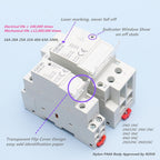 GEYA Automatic Modular Contactor Household Circuit Control Din Rail Mount 2Pole 25A 2NO AC48V