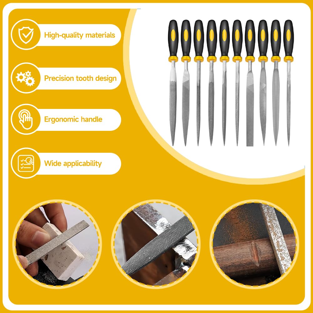 42-Piece 3D Printer Tool Kit with Deburring Tool and Diamond Files | Complete toolkit for print removal, cleanup