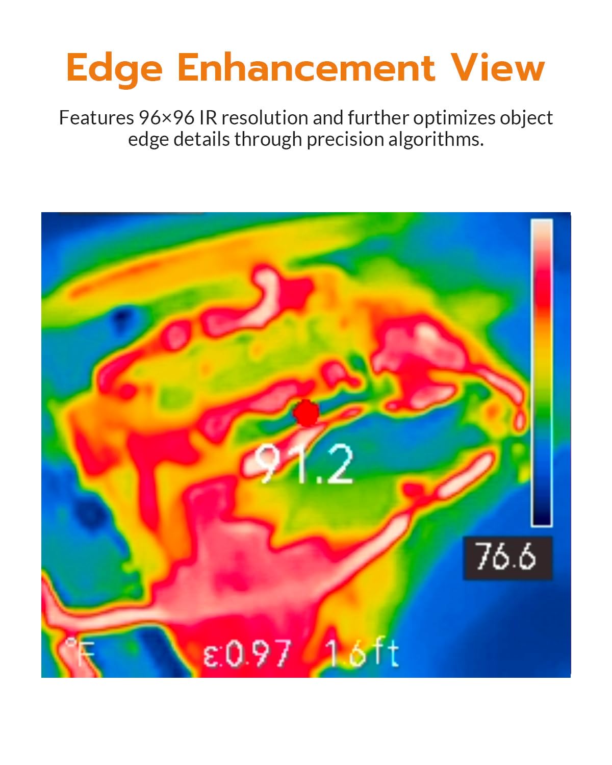 GT14S Thermal Imaging Camera, Thermometer Mode, Ultra-Light 240g