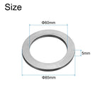 uxcell 2 Sets AXK6085+2AS Thrust Needle Roller Bearings, 60x85x5mm