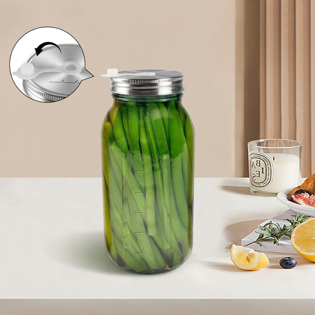 Airlock Set Three-Piece Airlock Drilled #6 Stopper and Grommet for Fermentation, Brewing Wine, Beer Making
