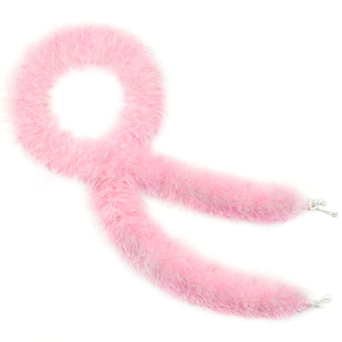 Light Pink 22G Marabou Feather Boa,2 Yards Boa for Crafting