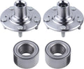 2 x Front Wheel Hub Bearing Assembly Compatible with 2012-2015 Honda Civic DX EX LX HF Hybrid 1.8L 1.5L,Replace 44600-TR0-A00 NT510089