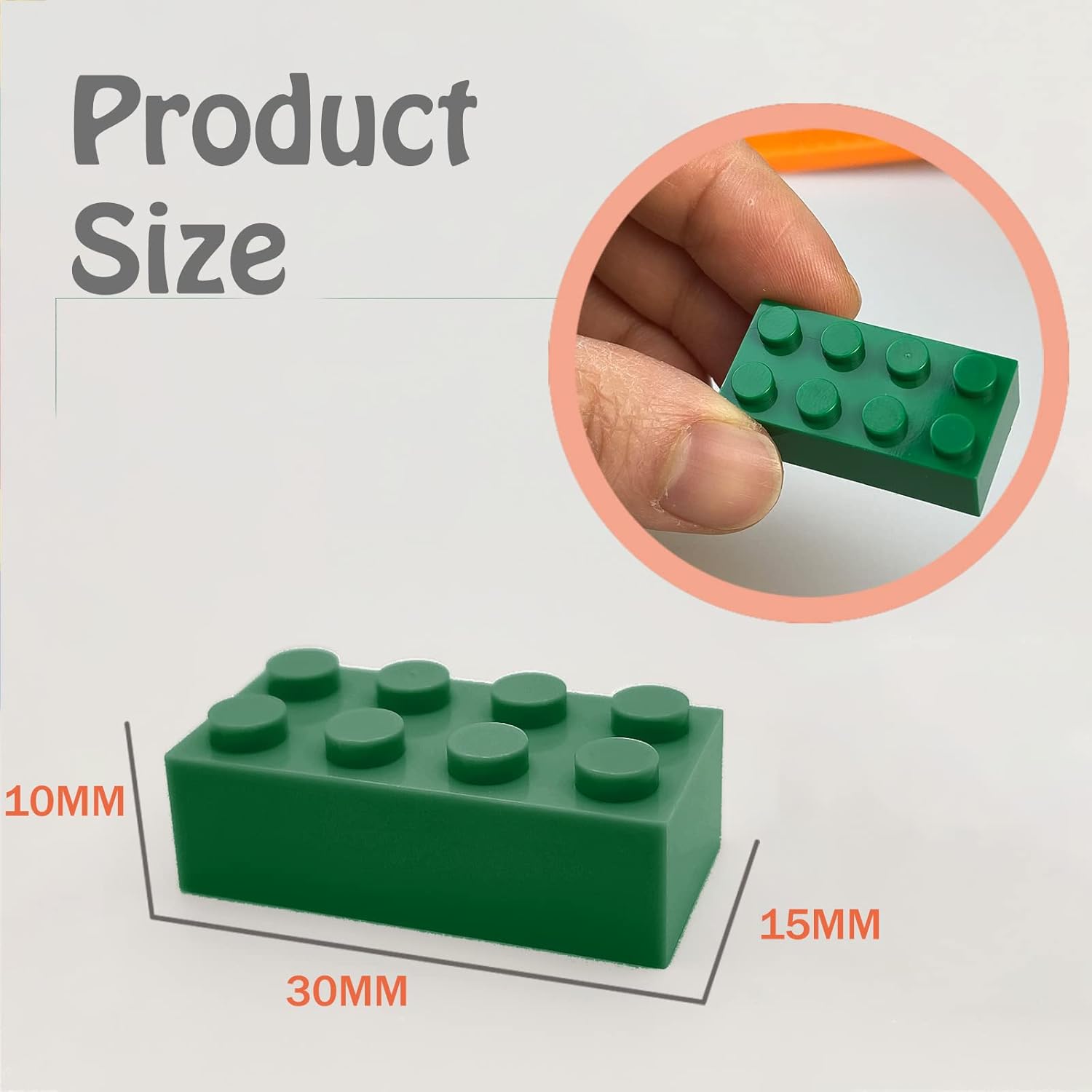 200 Piece Classic Small Building Bricks, 2x4 Bulk Bricks STEM Creative Building Toys, Red, Yellow, Blue, Green(Small