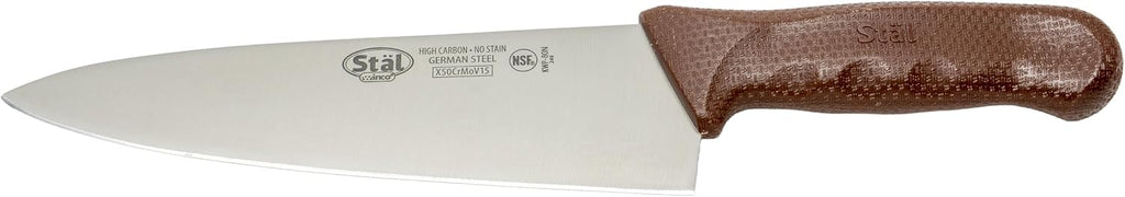 8" Brown Chef's Commercial-Grade Knife